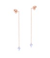 Dangling Chain Silver Earring STC-2223